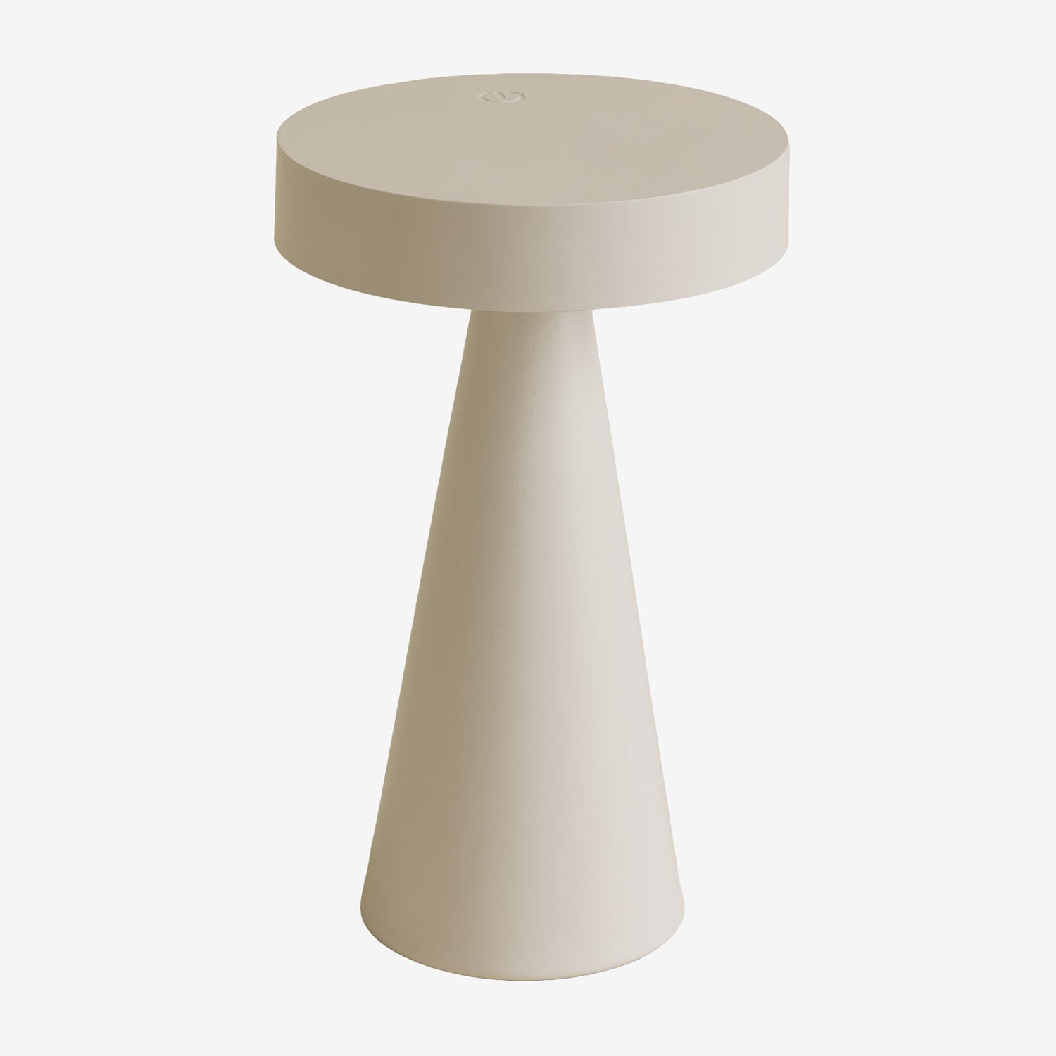 Sklum Kabellose Led-tischlampe Aus Eisen Catinca Beige Tapioca