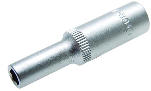 Bgs Technic - Steckschlüssel-Einsatz Sechskant, tief Antrieb Innenvierkant 6,3 mm (1/4') sw 4 mm