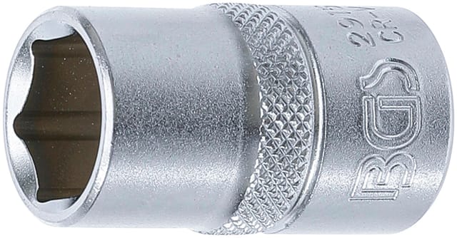 Bgs Technic - Steckschlüssel-Einsatz Sechskant Antrieb Innenvierkant 12,5 mm (1/2') sw 15 mm