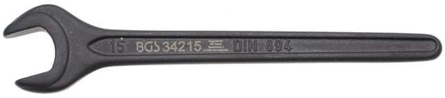 BGS Einmaulschlüssel DIN 894 SW 15 mm - 34215