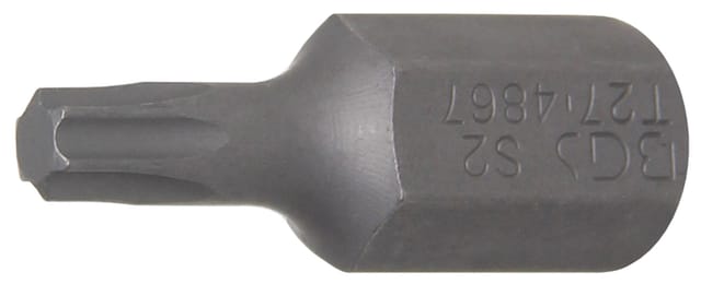 Bgs Technic - Bit Länge 30 mm Antrieb Außensechskant 10 mm (3/8') T-Profil (für Torx) T27