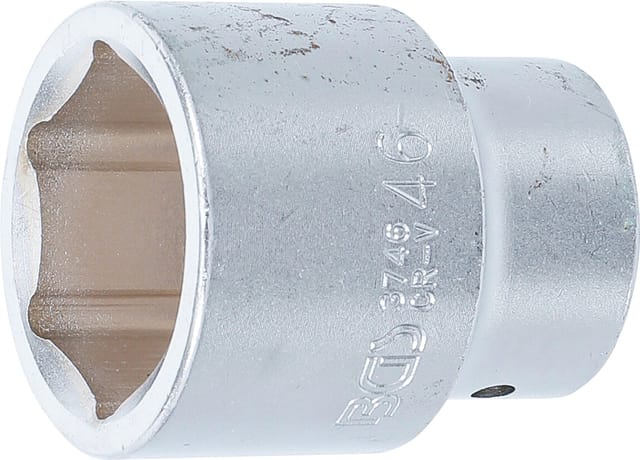 Steckschlüssel-Einsatz Sechskant Antrieb Innenvierkant 25 mm (1") SW 46 mm