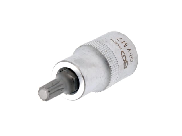 Bgs Technic - Bit-Einsatz Antrieb Innenvierkant 12,5 mm (1/2') Innenvielzahn (für xzn) M7