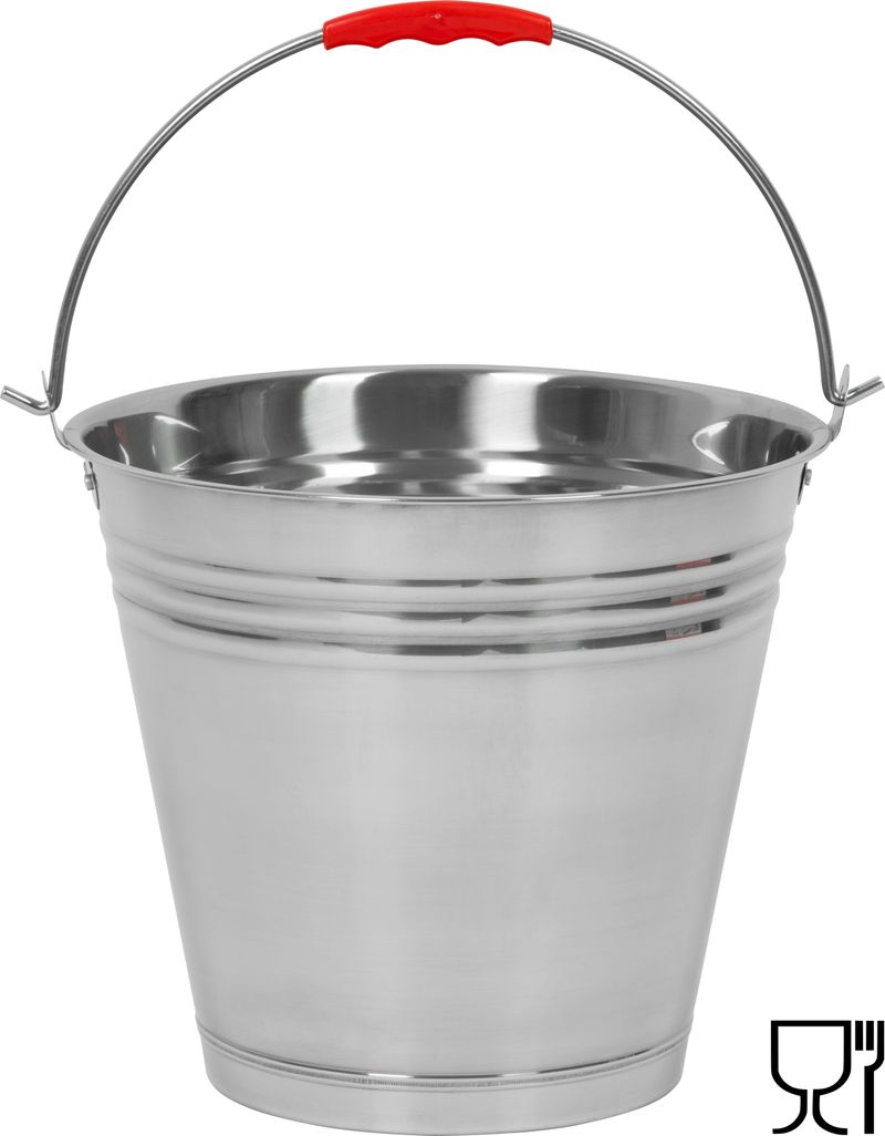 Eimer Strend Pro, 12 Liter, Edelstahl