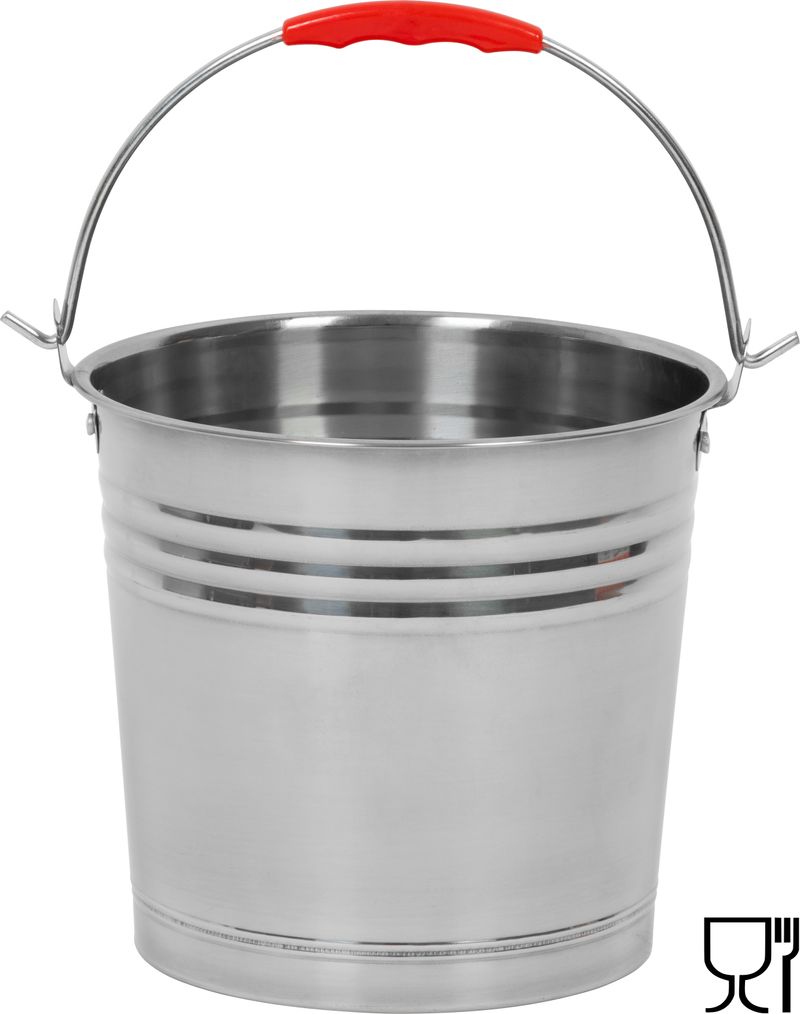Eimer Strend Pro, 5 Liter, Edelstahl
