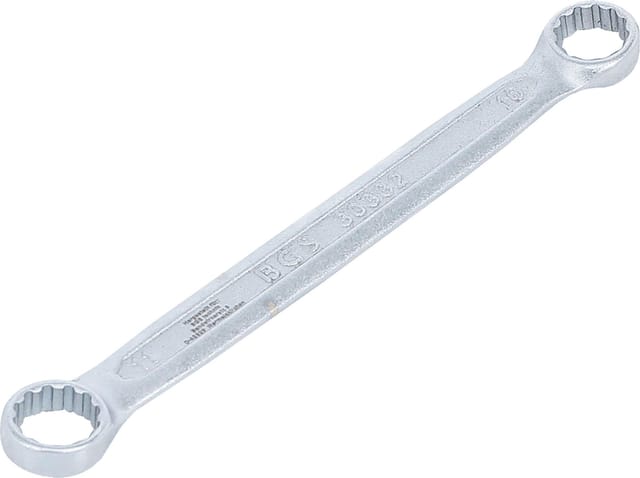Doppel-Ringschlüssel extra flach sw 10 x 11 mm