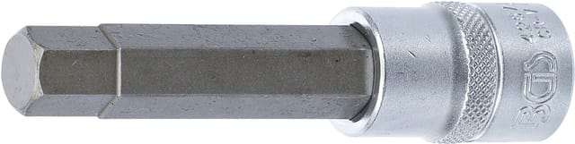 Bgs Technic - Bit-Einsatz Länge 100 mm Antrieb Innenvierkant 12,5 mm (1/2') Innensechskant 13 mm