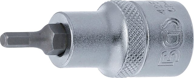 Bit-Einsatz Antrieb Innenvierkant 12,5 mm (1/2') Innensechskant 4 mm