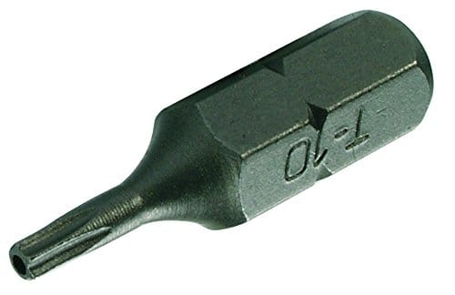 Bgs Technic - Bit Länge 30 mm Antrieb Außensechskant 8 mm (5/16') T-Profil (für Torx) mit Bohrung T10