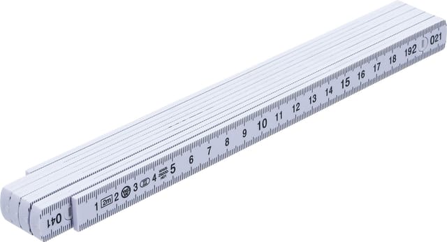 Gliedermaßstab 10 Glieder 2 m