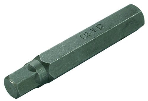Bit Länge 75 mm Antrieb Außensechskant 10 mm (3/8') Innensechskant 12 mm