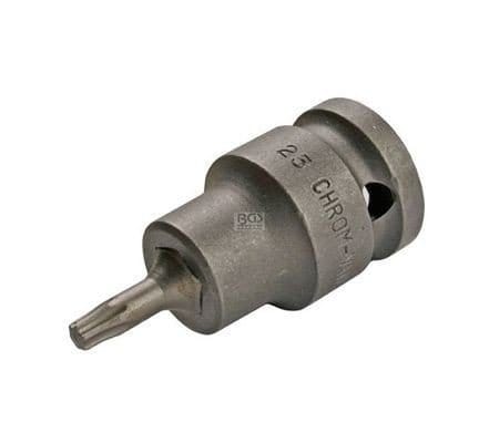Kraft-Bit-Einsatz Länge 55 mm Antrieb Innenvierkant 12,5 mm (1/2') T-Profil (für Torx) T25