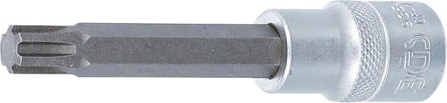 Bit-Einsatz Länge 100 mm Antrieb Innenvierkant 12,5 mm (1/2') Keil-Profil (für Ribe) M10,3
