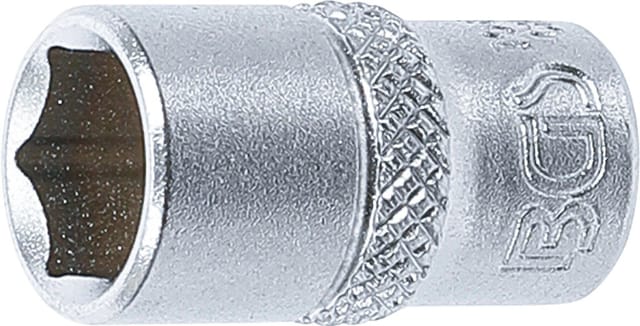 Steckschlüssel-Einsatz Sechskant Antrieb Innenvierkant 6,3 mm (1/4') sw 3/8'