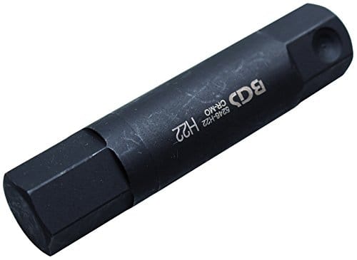 Bgs Technic - Bit Länge 100 mm Antrieb Außensechskant 22 mm Innensechskant 22 mm