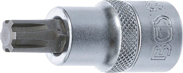 Bgs Technic - Bit-Einsatz Antrieb Innenvierkant 12,5 mm (1/2') Keil-Profil (für Ribe) M10,3
