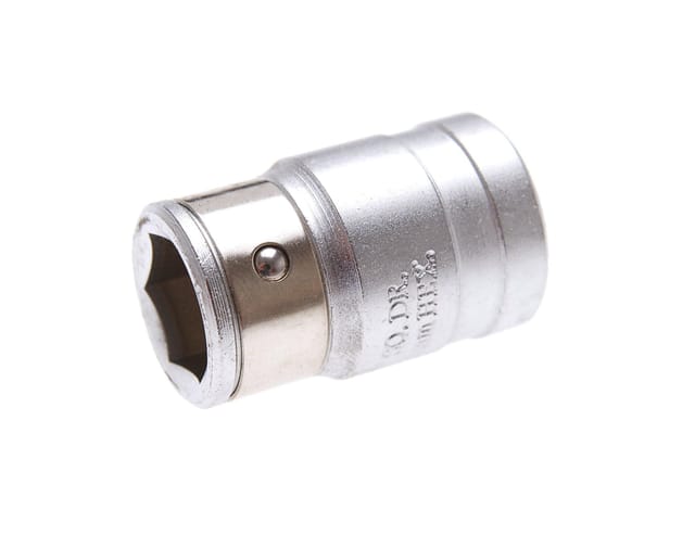 BGS Bit-Adapter mit Haltekugel Innenvierkant 12,5 mm (1/2") Innensechskant 14 mm - 284