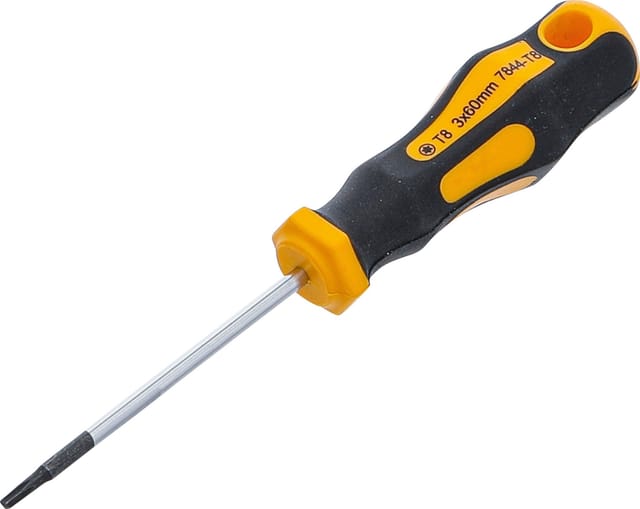 Schraubendreher T-Profil (für Torx) T8 Klingenlänge 60 mm