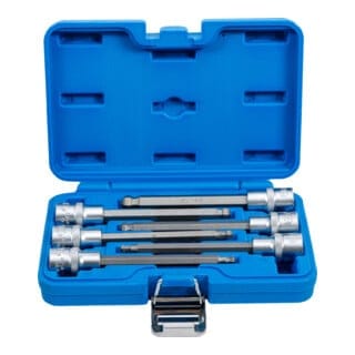 Bgs Technic - Bit-Einsatz-Satz Antrieb Innenvierkant 12,5 mm (1/2') Innensechskant mit Kugelkopf 5 - 12 mm 6-tlg.