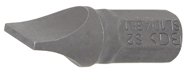 Bit Länge 30 mm Antrieb Außensechskant 8 mm (5/16') Schlitz 10 mm