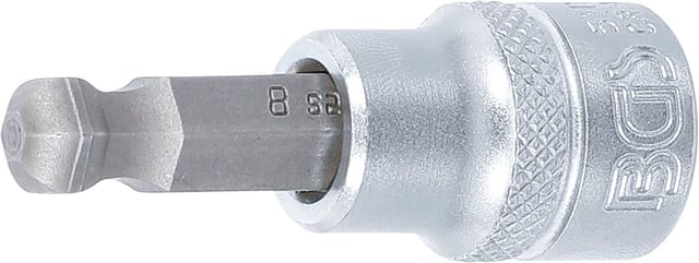 Bgs Technic - Bit-Einsatz Antrieb Innenvierkant 10 mm (3/8') Innensechskant mit Kugelkopf 8 mm
