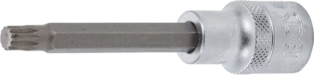 Bgs Technic - Bit-Einsatz Länge 100 mm Antrieb Innenvierkant 12,5 mm (1/2') Innenvielzahn (für xzn) M8
