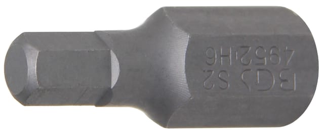 Bit Länge 30 mm Antrieb Außensechskant 10 mm (3/8') Innensechskant 6 mm
