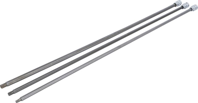 Bit-Einsatz-Satz Länge 800 mm Antrieb Innenvierkant 12,5 mm (1/2') Innenvielzahn (für xzn) für vag 3-tlg.
