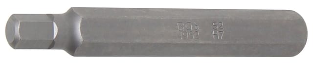 BGS Bit Länge 75 mm Antrieb Außensechskant 10 mm (3/8") Innensechskant 7 mm - 4962