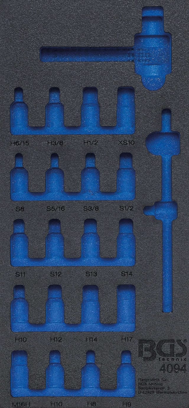 Werkstattwageneinlage 1/3 leer für Art. 4094