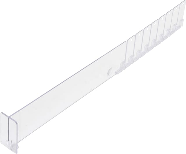 Kunststoff-Trenner transparent 285 / 480 x 60 mm