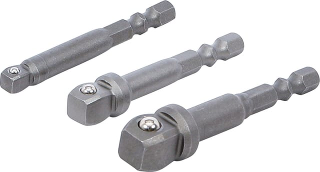 Bgs Technic - Bohrmaschinen-Kippadapter-Satz Antrieb Außensechskant 6,3 mm (1/4') 3-tlg.
