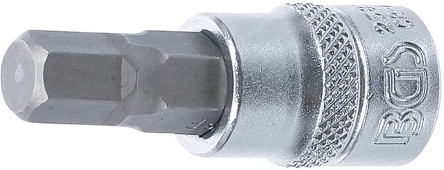 BGS Bit-Einsatz Antrieb Innenvierkant 10 mm (3/8") Innensechskant 9 mm - 2583
