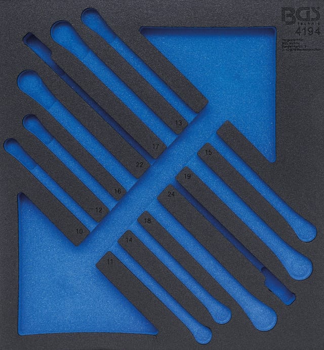 Werkstattwageneinlage 2/3 leer für Art. 4194