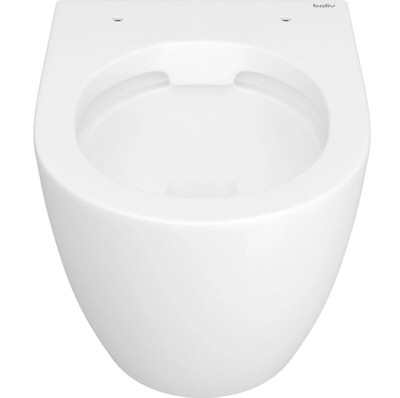 [neuwertig] B-ware Baliv Wand Wc Rockport Wc-510.30 Spülrandlos Keramik Weiß 36x34,8cm Bis 150kg