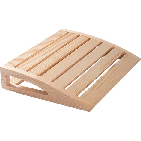 Sauna-kopfstütze, Massivholz, Ergonomisch, 38 X 31 X 7 Cm, Wellness-accessoire, Für Damen Und Herren