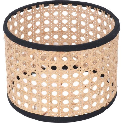 Universeller Lampenschirm Aus Gewebtem Rattan, Lampenabdeckung Für E27- Und E14-kronleuchter Und Pendelleuchten