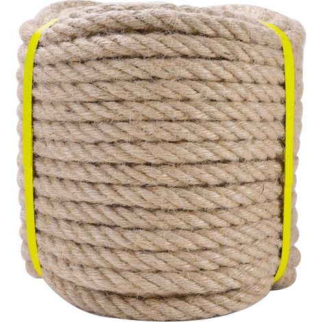 Juteseil, 6 Mm, 10 M Lang, Naturgarn, Gartenarbeit, Dekoration, Diy