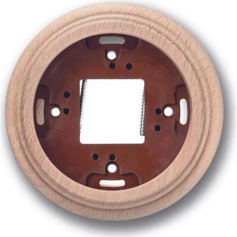 Dekorativer Sockel Aus Buchenholz, Ohne Loch, Für Garby-dimmer, Standard-einbau