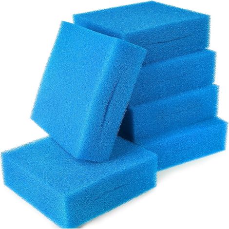 Oase Biotec 5 10 30 Kompatible Filterschwämme, Polyester, 250x250x80mm, Süß- Und Salzwasser