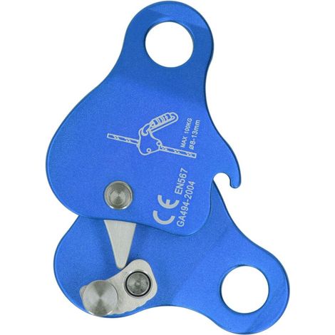 Kletterseil Aus Aluminiumlegierung, Selbsthemmend, 8–13 Mm, Seilstopper Für Outdoor-klettern Und Bergsteigen, Blau