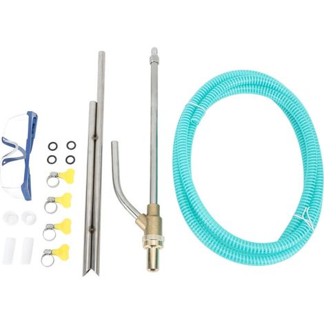 Sandstrahlset Für Hochdruckreiniger, Nasssandstrahlzubehör, Sandstrahldüse Für Elektrische Hochdruckreiniger Mit 1/4-zoll-schnellkupplung, Blau