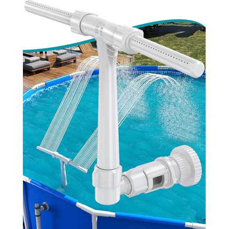 Verstellbarer Blauer Jet-poolbrunnen – Kühlt Das Wasser Um 6 Bis 10 Grad – Schnelle Installation – Für Aufstellpools
