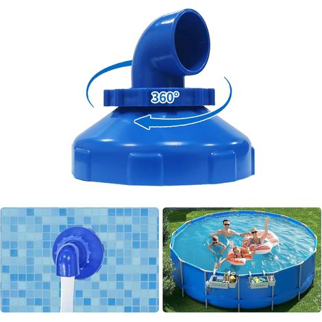 Verstellbare Abs-pooleinlaufdüse – Optimiert Die Wasserzirkulation – Kompatibel Mit 32 Mm/38 Mm – Einfache Installation Und Schnelle Reinigung