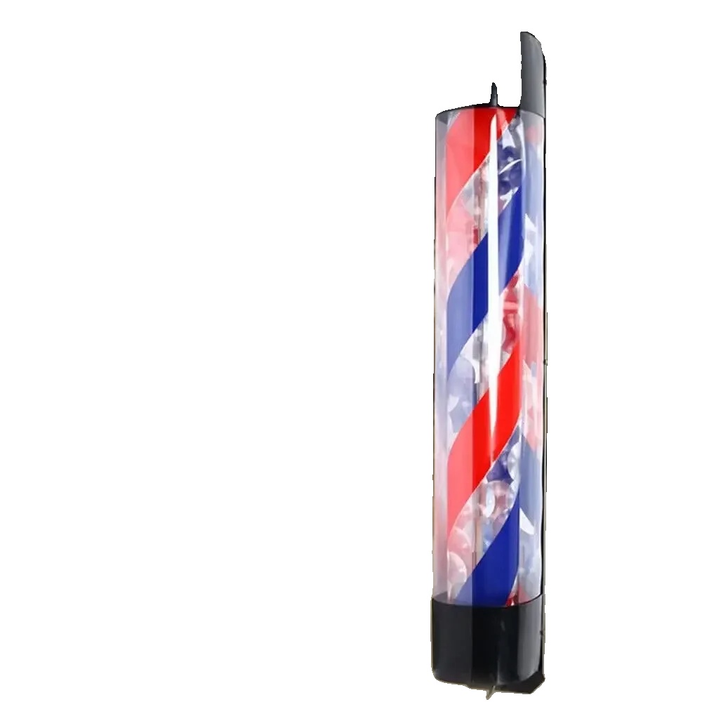 Led-wandleuchte Für Friseursalons, Maße 90 X 13 Cm, Blau Und Rot, 1 Stück