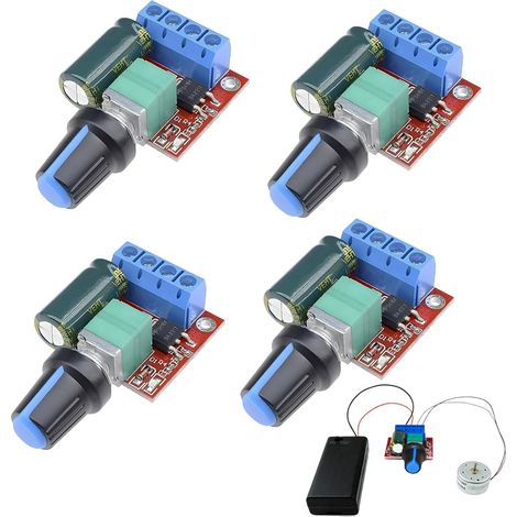 4-komponenten-pwm-drehzahlregler, Motordrehzahlregler, 12-v-potentiometer, 12-v-dimmer, 5–35 V 5 A, Einstellbarer Steuerschalter Mit Drehzahlregler