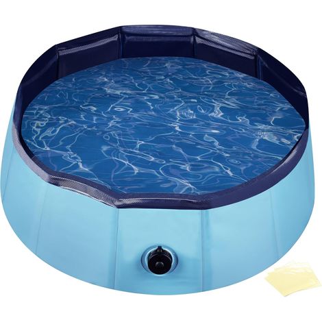 Hundepool, Faltbar, Pvc, Rutschfest, Garten