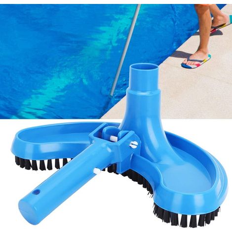 Halbmondförmiger Saugkopf, Poolbürste, 3-cm-schlauch, Für Spa-, Teich- Und Hotelreinigung