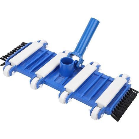 Flexibler Kopf Für Poolreiniger Mit Seitenbürsten, Rädern, Für Boden-, Aquarium- Und Aufstellpoolreinigung, Geeignet Für Wasser Und Sommerpools
