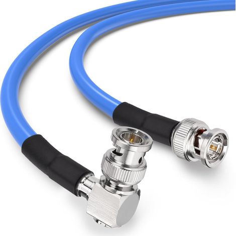1,3 M Langes Rechtwinkliges Sdi-bnc-kabel Rg6 75 Ohm Stecker 4k-video Für Studio-überwachungskameras